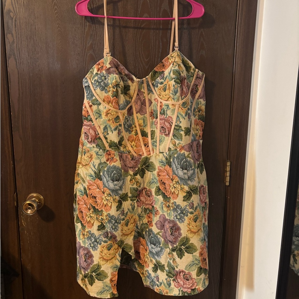 Fashion Nova Multicolor Floral Dress